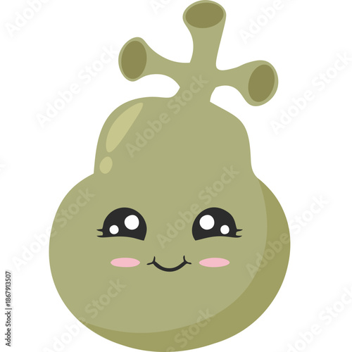 Cute Cartoon Organ Illustrations