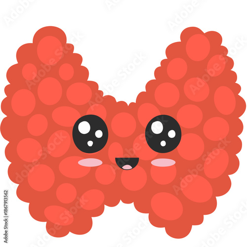 Cute Cartoon Organ Illustrations