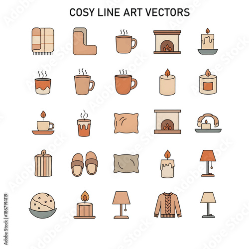 Cosy Home Interior with Warm and Comfortable Atmosphere