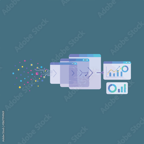 Data Processing and Information Flow Visualization.eps