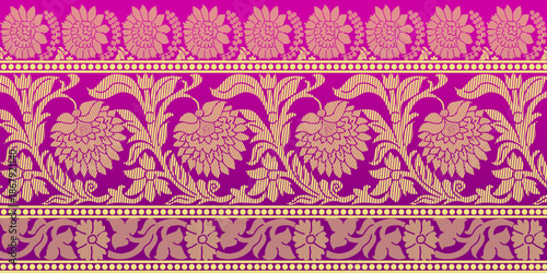 beautiful graphic saree design and this sari design is in Indian style which is for textile fashion industry and it can be used as wallpaper backdrop and website bg this style is originated in india