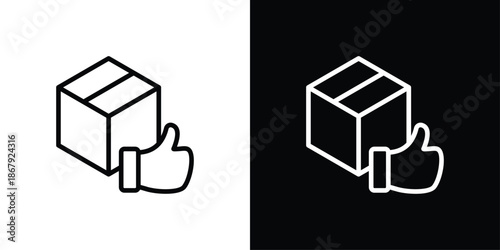 Favorite Icon Set Black And White