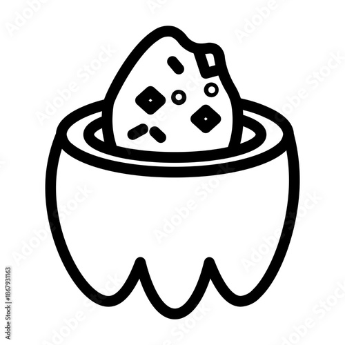 Bell pepper line icon