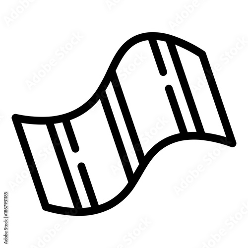 blanket line icon