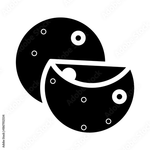 tortillas glyph icon