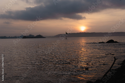 sunrise over the sea