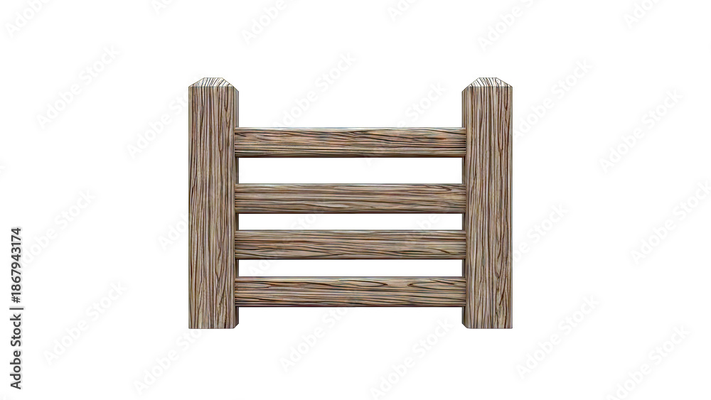 Fototapeta premium Wooden Ladder