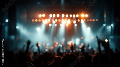 Concert crowd enthusiasm