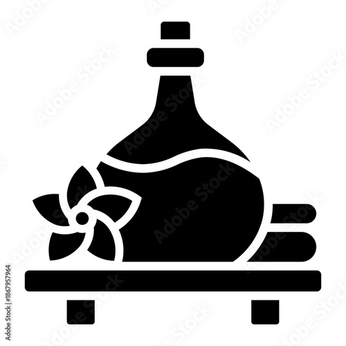 beauty salon Solid icon