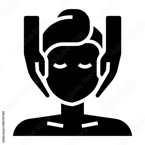 beauty salon Solid icon