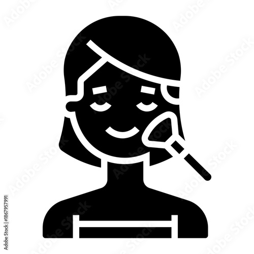 beauty salon Solid icon