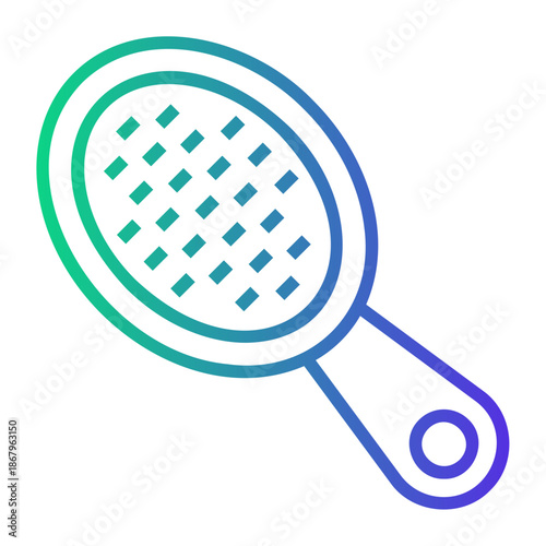 beauty salon Line Gradient Icon