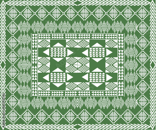 seamless knitted pattern
