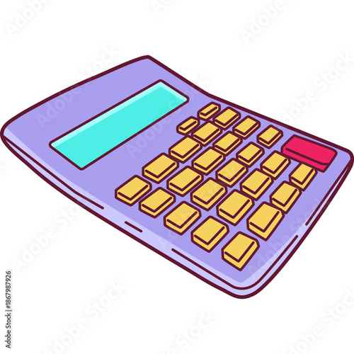 Calculator Vector Illustration
