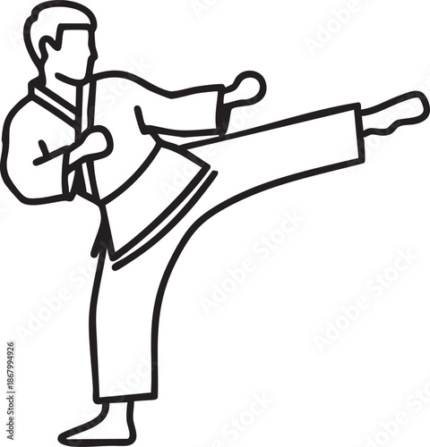 Karate Training Martial Arts Self Defense Practice