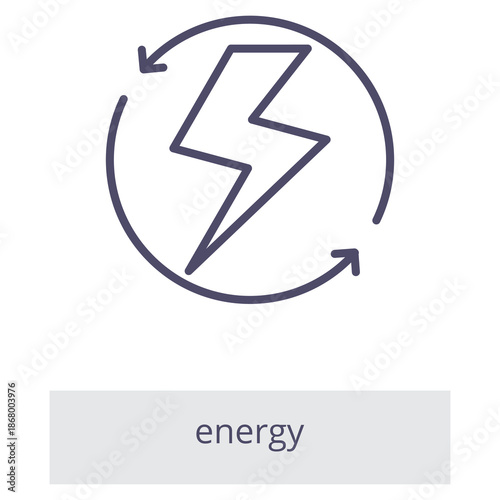 Energy Element For Design Graphic