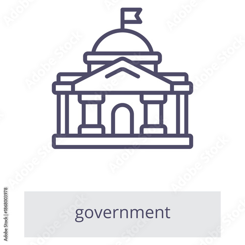 Government Element For Design Graphic