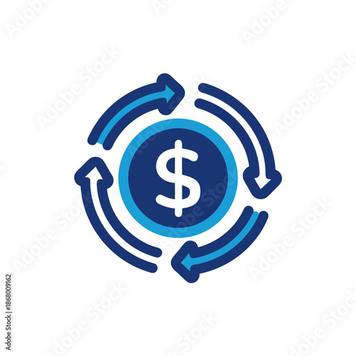 Financial cycle illustration