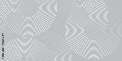 Crircle glowing geometric Modern shiny blue white modern abstract banner simple art nice clear background