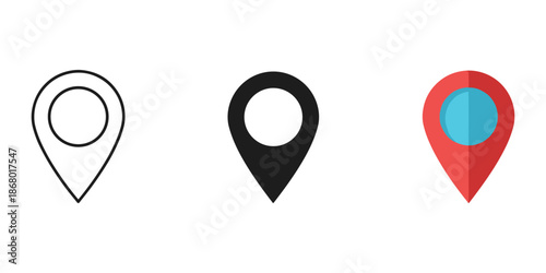 Three solar panels on stands Vector