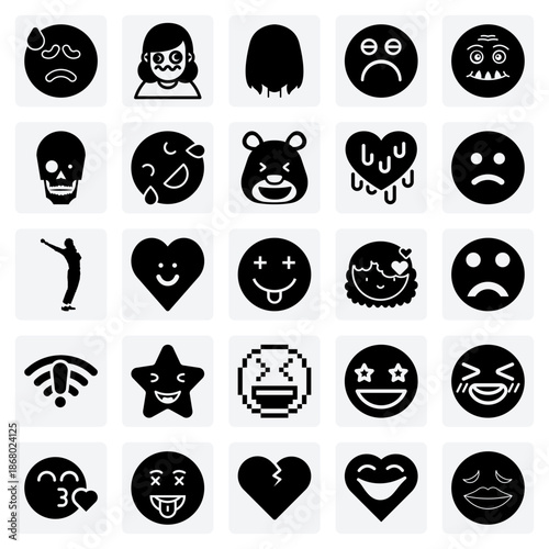 Modern Emotional Reactions For Online Content – Melting Face, Lol, Dizzy Spells, And Disappointment Visuals