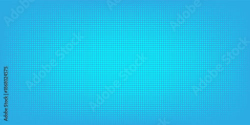 Blue background with dots. Abstract background with halftone dots design. Vector illustration.