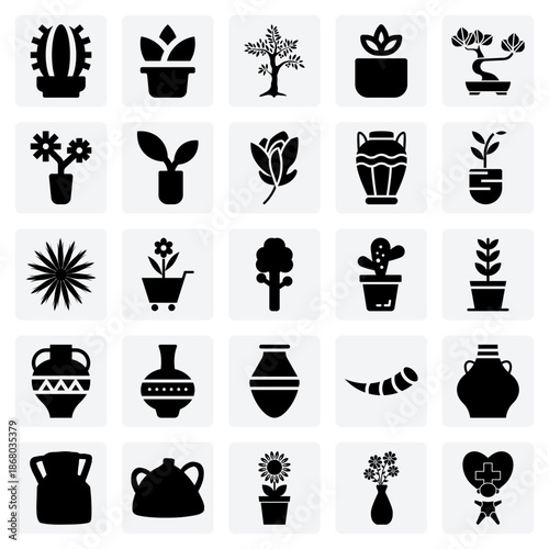 Gardening And Plant Care At Home – Various Potted Plants For Illustrating Green Hobbies And Wellness