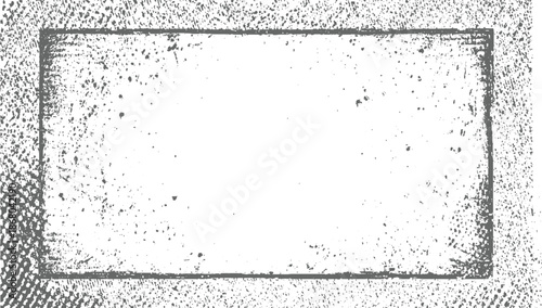 Textured rectangular frame with subtle speckles and a gritty overlay, adding a vintage or distressed feel to