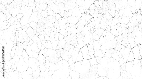 Abstract distressed cracked surface texture with fine lines and dots creating a weathered and aged background effect