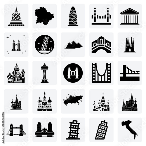 Modern And Ancient Architectural Wonders – Petronas Towers, Gherkin, And Leaning Tower Of Pisa For Global Cityscape Designs