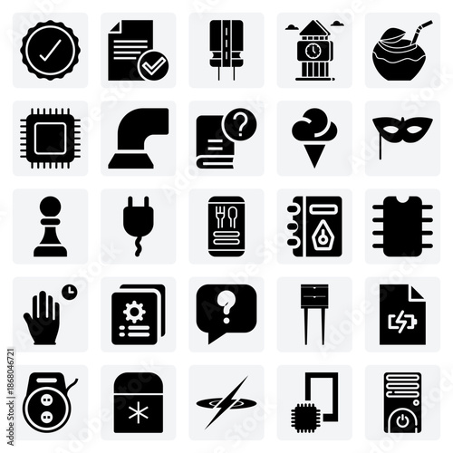 Urban Life And Leisure Elements – Clock Towers, Masquerade Parties, And Refreshments For Lifestyle And City-Themed Designs.