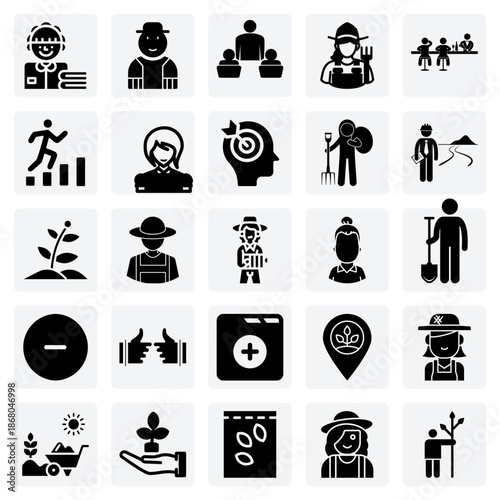 Diverse Occupations And Career Strategy – Exploring Roles In Service, Agriculture, And Administration For Workforce-Themed Projects.