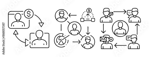 Business communication, workflow, and financial interaction