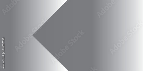 Minimalist White Abstract Background with grey & Cyan Geometric Line Art. Modern minimalist design with gradient line art. Technology concept with a geometric line.