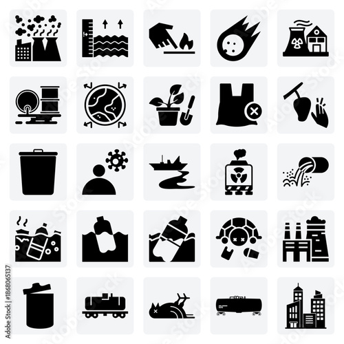 Atmospheric And Oceanic Threats – Ozone Depletion, Air Pollution, And High Sea Levels Caused By Human Activity