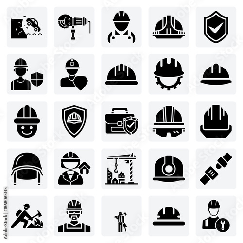 Workplace Accident Prevention And Protection – Security Shields, Hard Hats, And Safety Measures For Hazardous Professions