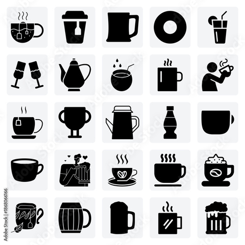Beverage Options From Tea House To Pub – Teapots, Beer Mugs, And Refreshing Drinks For Restaurant Branding