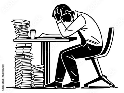 Elegant calligraphy art on black background