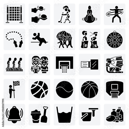 Physical Education Class And Gym Activities – Parachute Games, Relay Races, And Agility Drills For School-Related Materials.