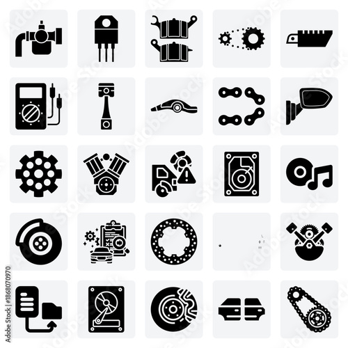 V-Twin Engine And Mechanical Parts – Pistons, Carburetors, Rocker Arms, And Electrical Regulators For Bike Service