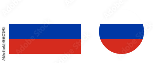Vector illustration of russia flag