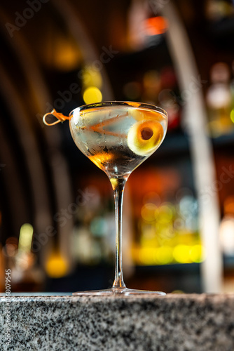 Tableau sur toile Martini sucio clásico