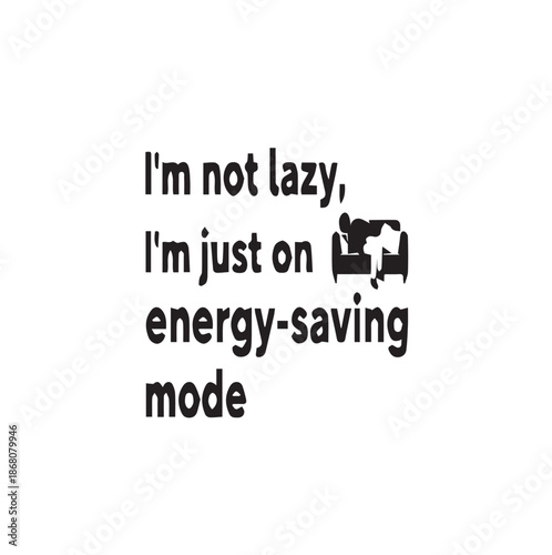 Man on couch in energy saving mode laughing