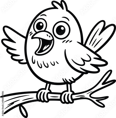 cute bird SVG