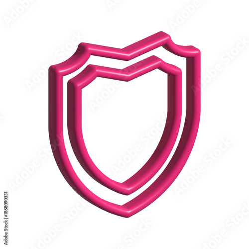 Shield icon design template