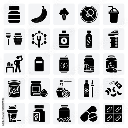 Essential Nutrients And Dietary Supplements – Protein, Vitamins, And Healthy Food Choices For Health And Fitness Designs