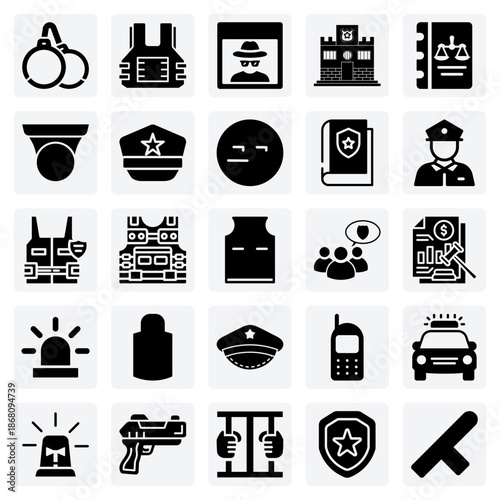 Law Enforcement Gear And Legal Process – Bulletproof Vests, Handcuffs, And Bringing Suspects To The Police Station.