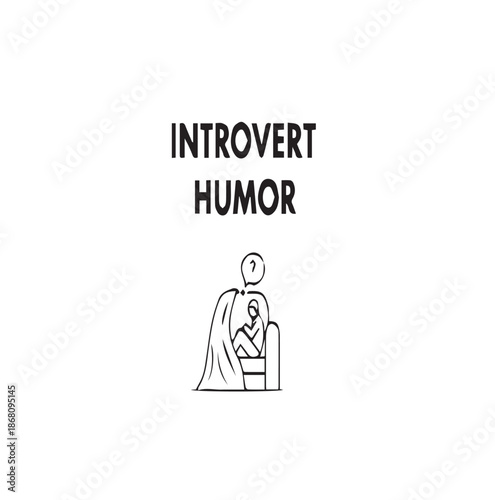 Introvert enjoying alone time at home