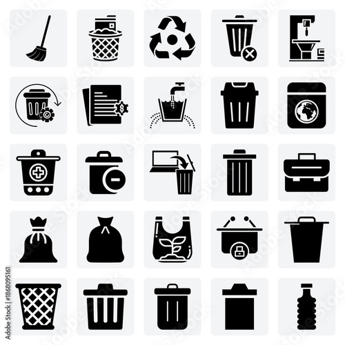 Eco-Conscious Waste And Recycling Concepts – Illustrations Of Garbage Sorting And Cleaning For A Sustainable Lifestyle