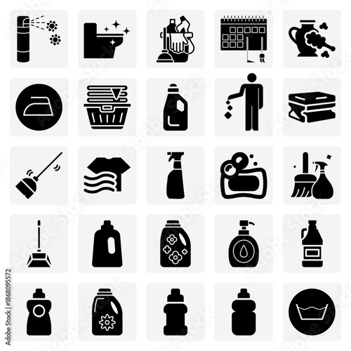 A Visual Guide To Home Maintenance – From Ironing And Laundry To Cleaning Windows And Toilets With Proper Equipment